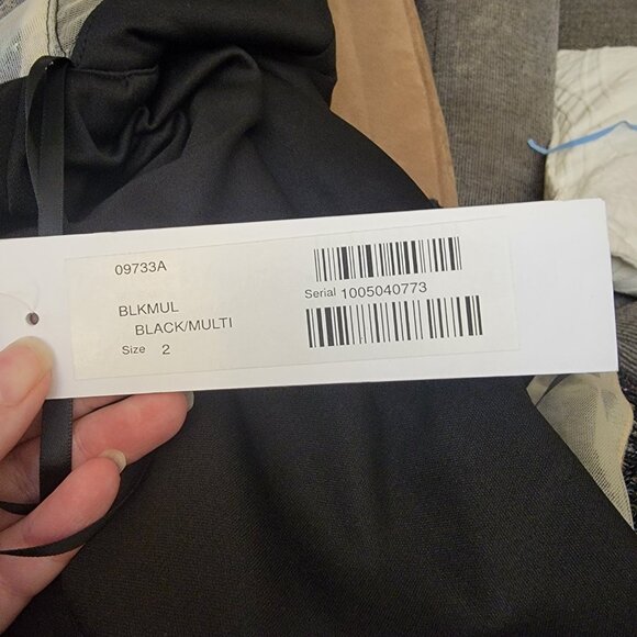 Jovani Cocktail Dress Plunging V-Neck with Open back Sequins Knee-length NWT - Picture 5 of 6